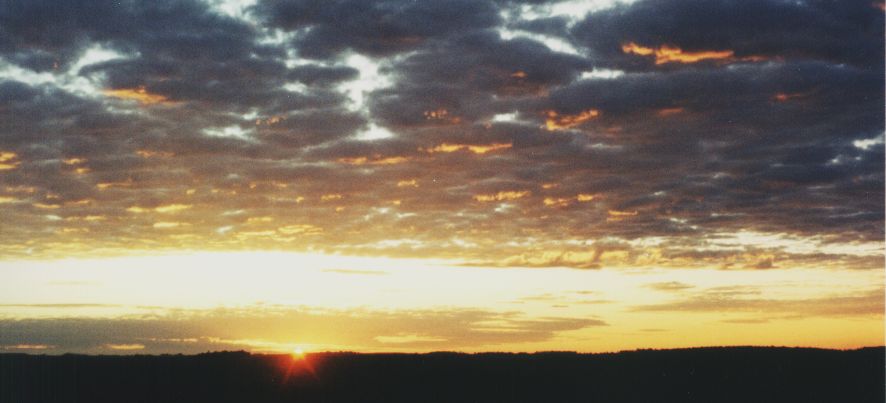 Aurora radiante no horizonte representando o começo da jornada no site amigos.eco.br de Finanças e Meio Ambiente.